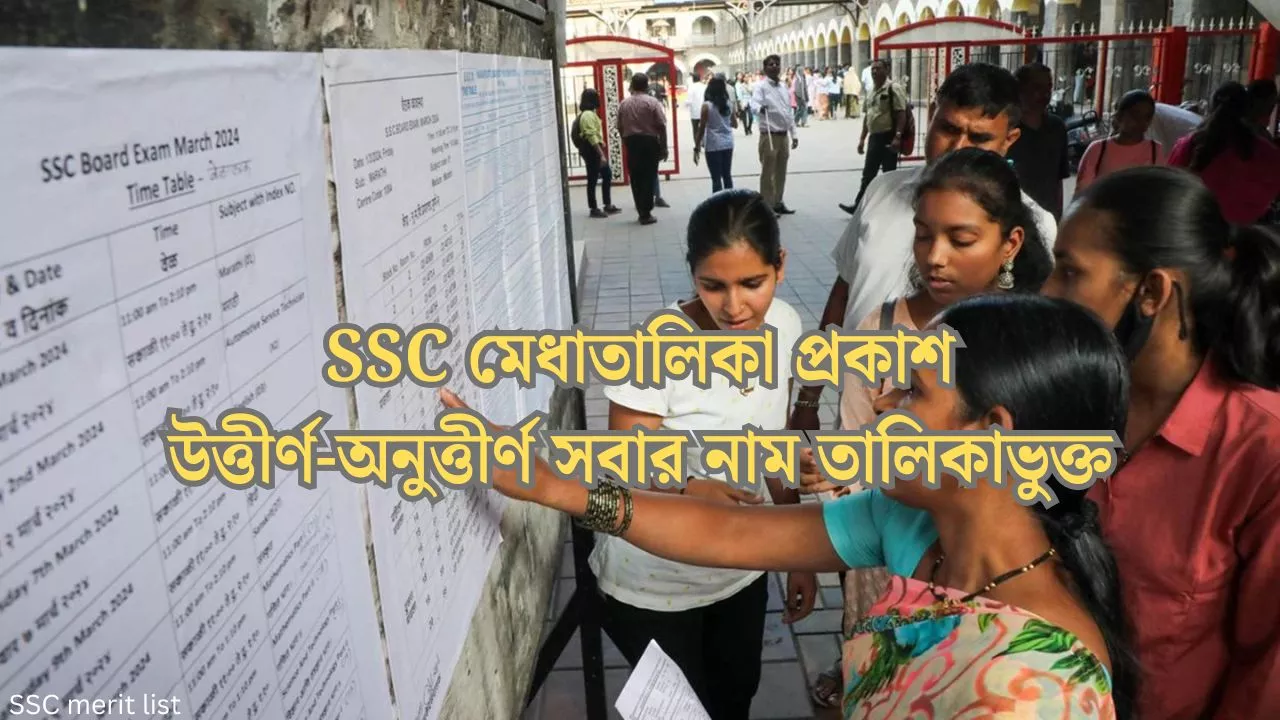 SSC merit list