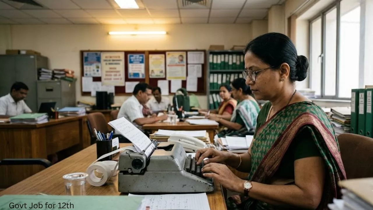 Govt Job for 12th Pass