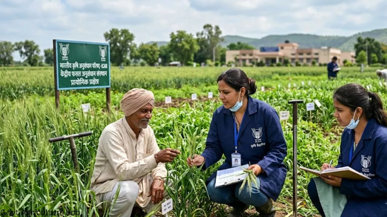 Govt Agriculture Job